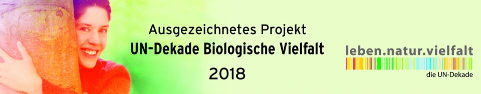 Netzwerk Streuobst Bayerischer Vorwald - Banner UN-Dekade Biologische Vielfalt 2018