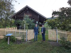 Erneuerung Einzäunung Beerengarten Kreisobstlehrgarten