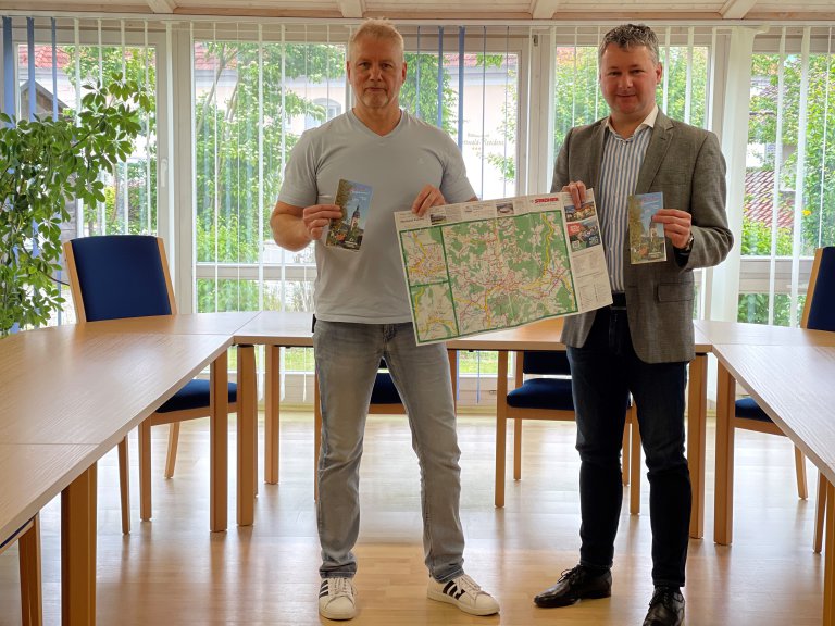 Wanderkarte - Ortsplan 2025