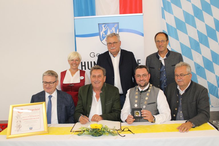 Eintrag Goldens Buch Hans Hornberger